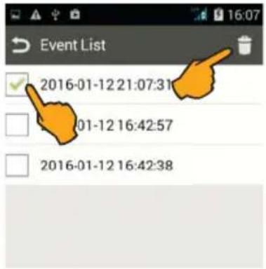 STABO M8GB-L - Event List (Liste der Kamera-aufnahmen) - 5
