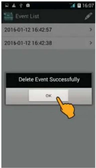 STABO M8GB-L - Event List (Liste der Kamera-aufnahmen) - 7