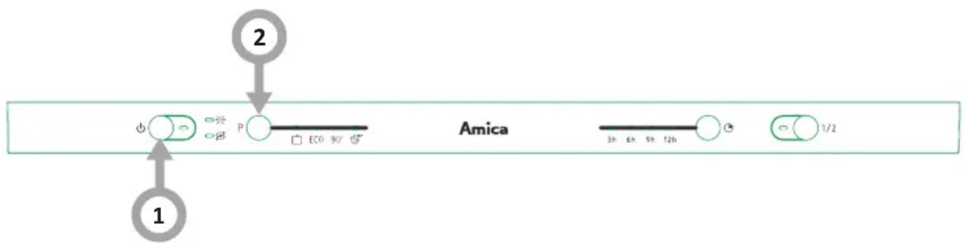 AMICA EGSP 14768 V - VORBEREITUNG DES GERÄTES ZUM GEBRAUCH - 1