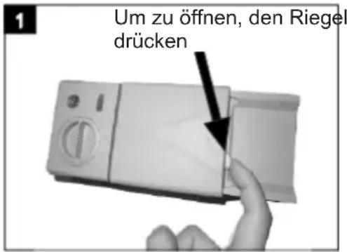 AMICA EGSP 14768 V - Spülmittel einfüllen - 1
