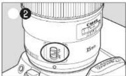 CANON EF 35mm f/1.4L II USM - Setting the Focus Mode - 2