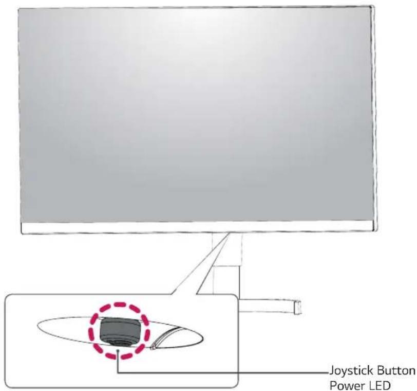 LG 27UK850 - Component and Button Description - 1