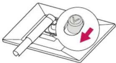 LG 27UK850 - Detaching the Stand Body - 2
