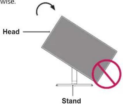 LG 27UK600 - Pivot Feature - 1