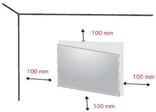 LG 27UK600 - Installing to a wall - 1