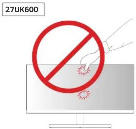 LG 27UK600 - CAUTION - 2