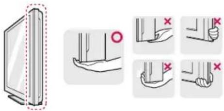 LG 27UK600 - Moving and Lifting the Monitor - 1
