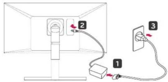 LG 27UK600 - Installing onto a table - 3