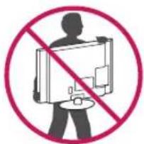 LG 27UK600 - Moving and Lifting the Monitor - 2