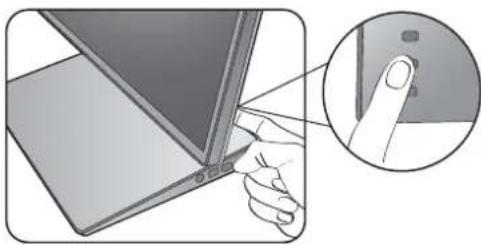 BENQ PD2710QC - Connect-to and turn-on the power. - 8