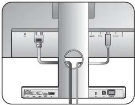 BENQ PD2710QC - Connect-to and turn-on the power. - 2