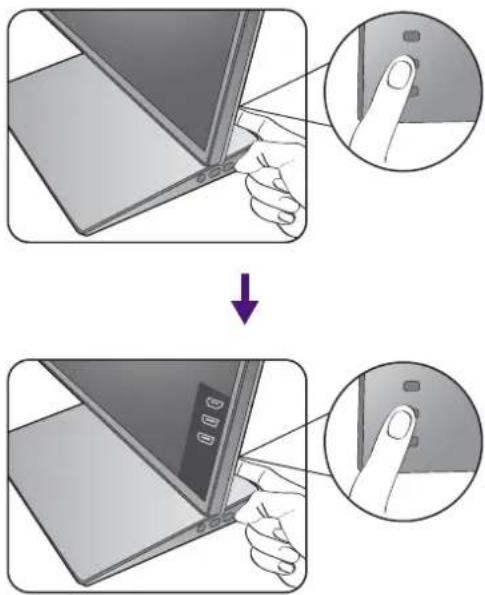 BENQ PD2710QC - Connect the headphones. - 12
