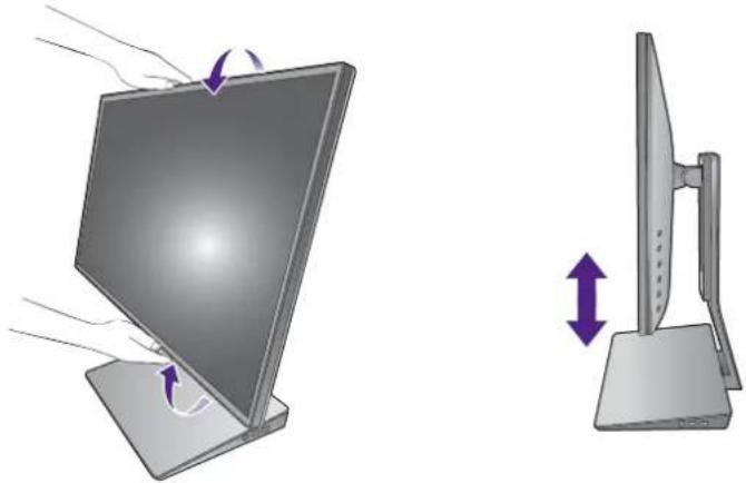 BENQ PD2710QC - Viewing angle adjustment - 1
