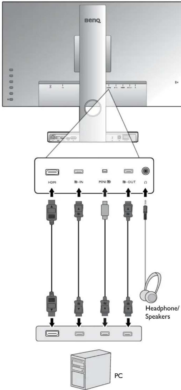 BENQ PD2710QC - Working with a desktop - 1