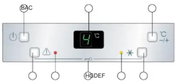 BAUKNECHT KGIP 2888 - Fach herausnehmen - 1