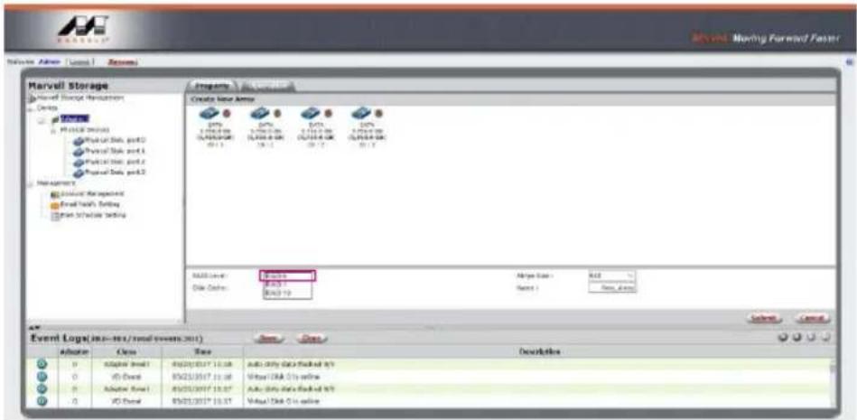 Raidon GT4670-TB3 - Select【RAID 0】. - 1