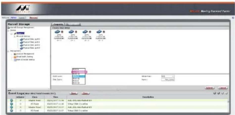 Raidon GR4670-TB3 - Set up RAID Mode: - 4