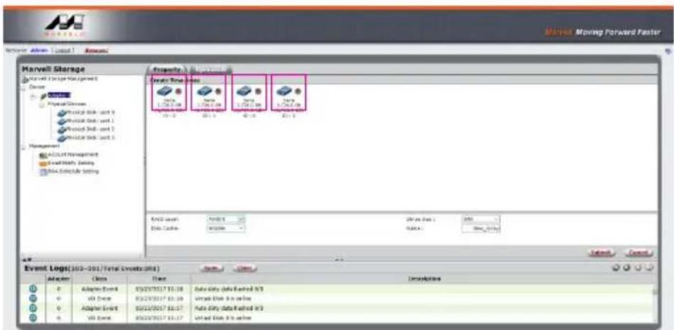 Raidon GR4670-TB3 - Set up RAID Mode: - 3