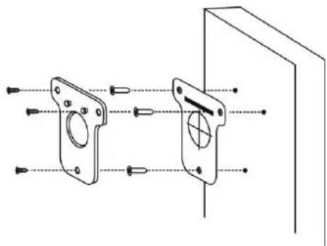 Brickcom OB-300NP Star - Wall Installation Using the Optional Bracket - 1
