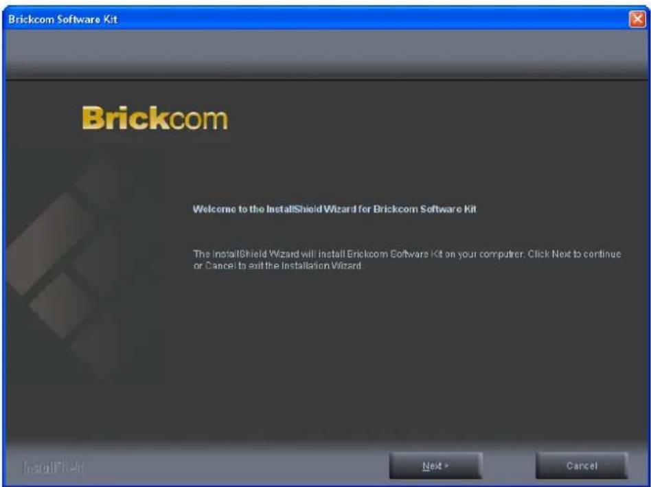Brickcom OB-300NP Star - Software Installation - 2