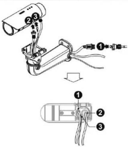 Brickcom OB-300NP Star - Wall Installation Using the Optional Bracket - 7