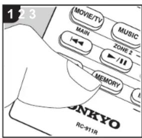 ONKYO HT-S9800 - De frequentiestap instellen: - 2