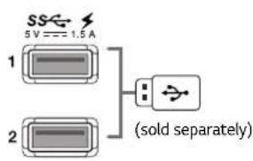 LG 27GK750F - USB Cable connection - 1