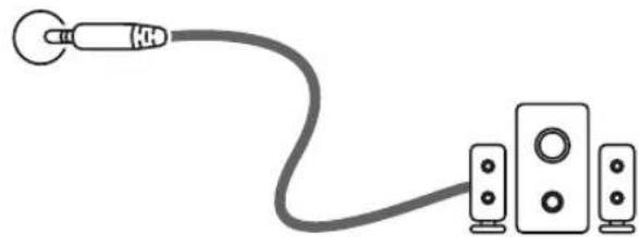 LG 34UC79G - Connecting External Speaker - 1