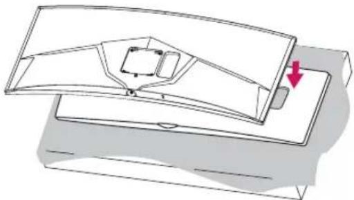 LG 34UC79G - Assembling the Stand - 1