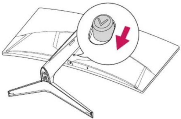 LG 34UC79G - Detaching the Stand Body - 1