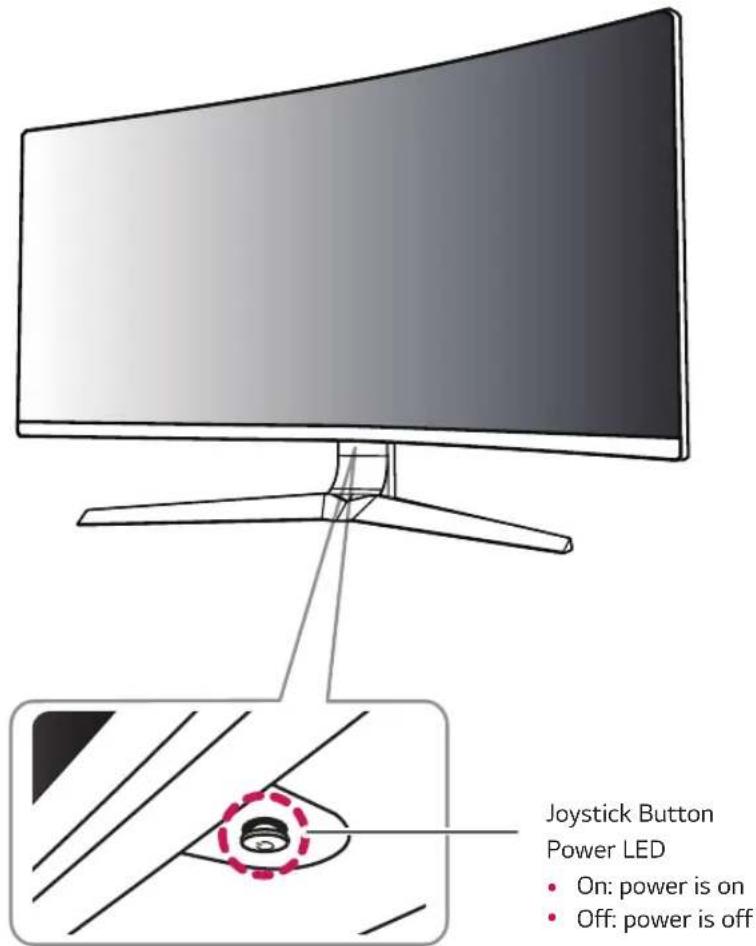 LG 34UC79G - Product and Button Description - 1