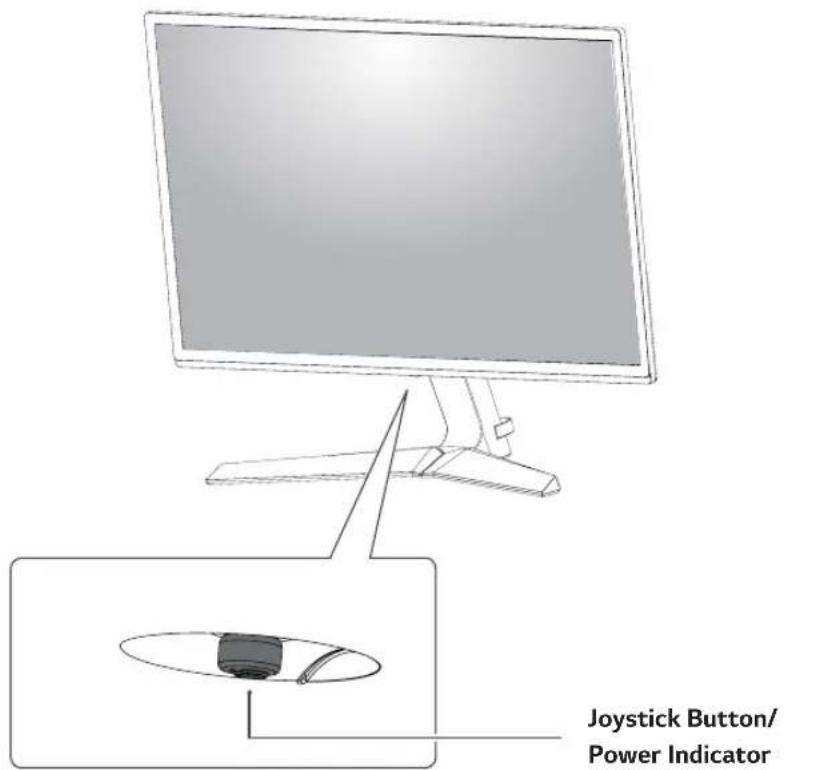 LG 27MP59G - Component and Button Description - 1