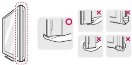 LG 29UM69G - Moving and Lifting the Monitor - 1