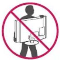 LG 29UM69G - Moving and Lifting the Monitor - 2