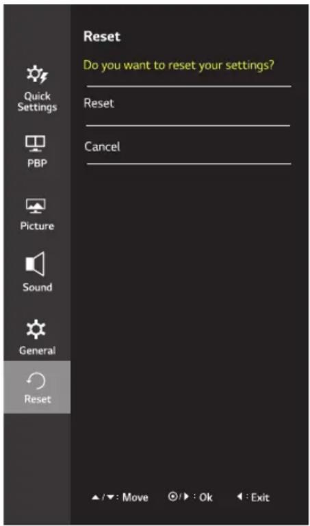 LG 29UB67 - -Reset - 1