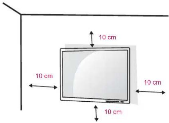 LG 29UB67 - Installing to a wall - 1