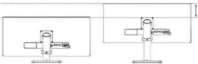 LG 29UB67 - Adjusting the stand height - 5