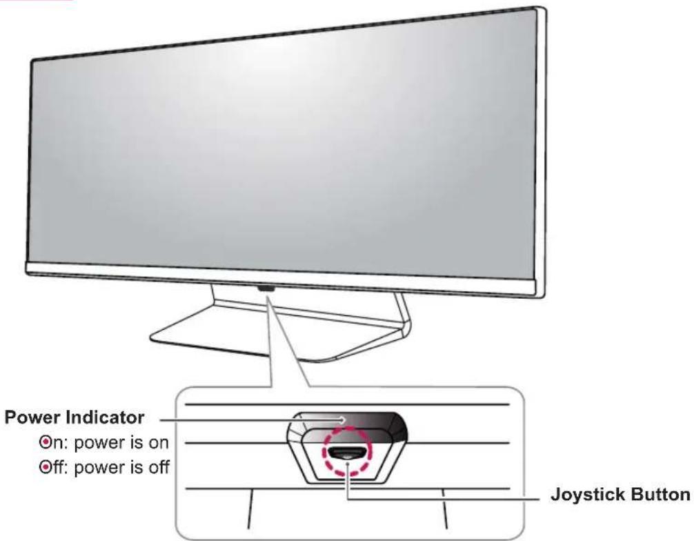 LG 29UB67 - Component and Button Description - 1