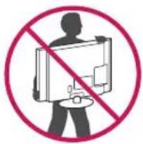 LG 29UB67 - Moving and Lifting the Monitor - 2