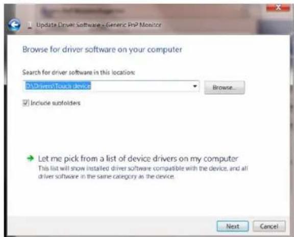 AOC G2790PX - Select "Let me pick from a list of device drivers on my computer". - 1