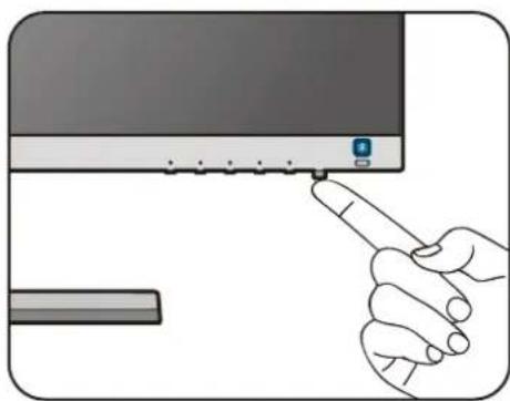 BENQ EW3270ZL - Connect-to and turn-on the power. - 4