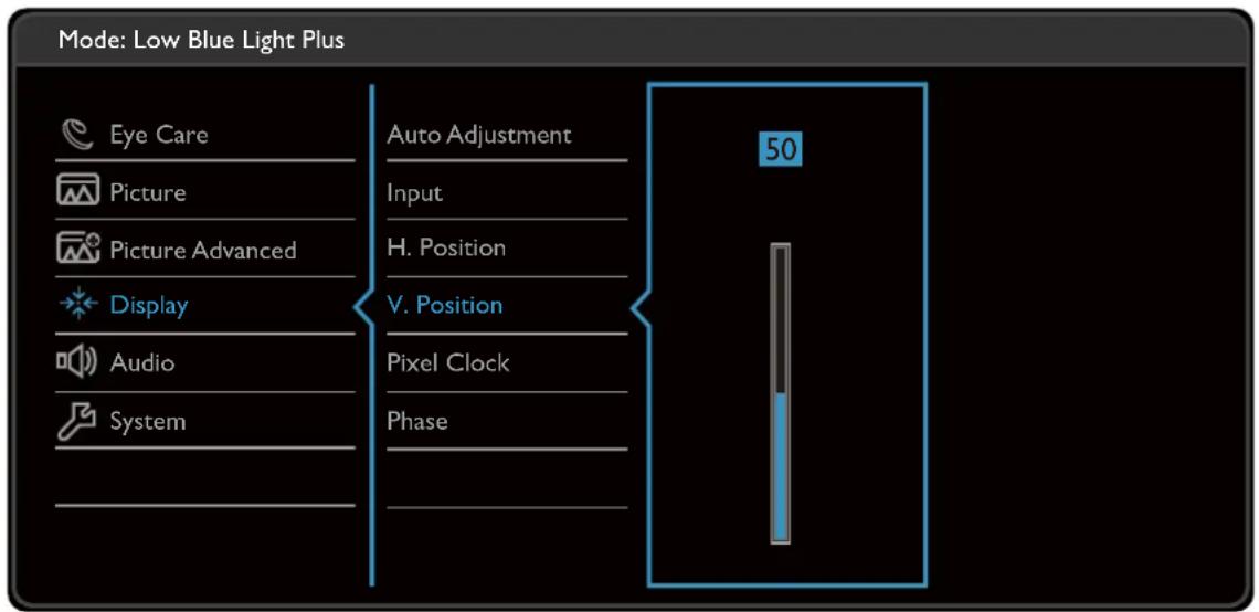 BENQ EW3270ZL - Display menu (selected models only) - 1