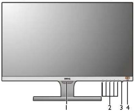 BENQ EW3270ZL - Front view - 2