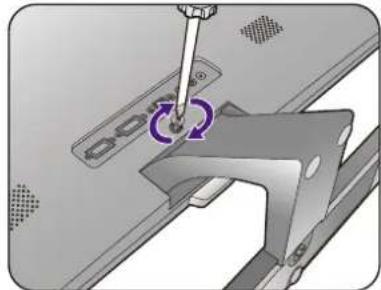 BENQ EW3270ZL - Attach the monitor base. - 8