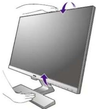 BENQ EW3270ZL - Attach the monitor base. - 17