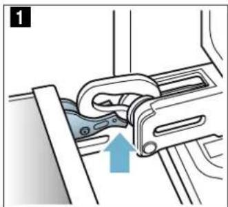 SIEMENS EQ872DV01R - Gerätetür aushängen - 1