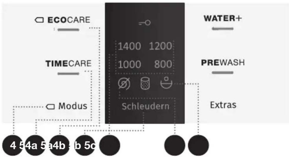 GORENJE WP72S3P - SCHRITT: AUSWAHL DER EINSTELLUNGEN - 1