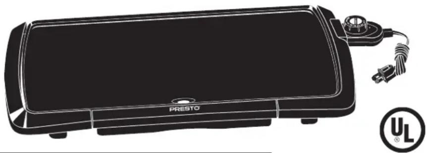Presto cool-touch 07055 - cool-touch Electric Griddle - 1