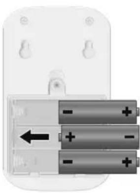 OLYMPIA 6101 - Batterien einlegen - 1