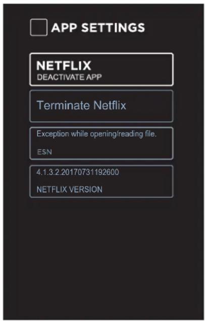 DENVER LDS-4368 - APP Settings - 1
